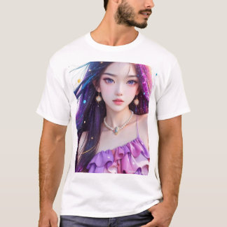 Camiseta "Urban Vibes Graphic Tee" "Sunset Dreams Cotton