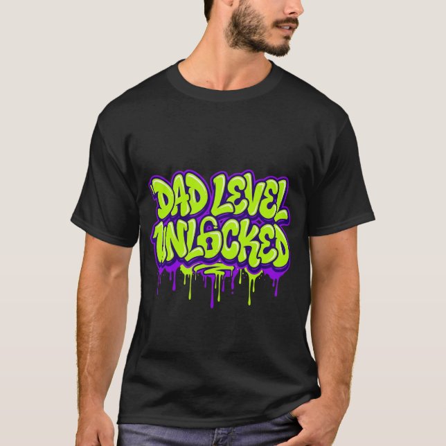 Camiseta Urbana de Grafite Neon Presente (Frente)