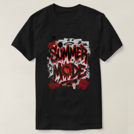 Camiseta Urbana de Verão Graffiti Street 2026