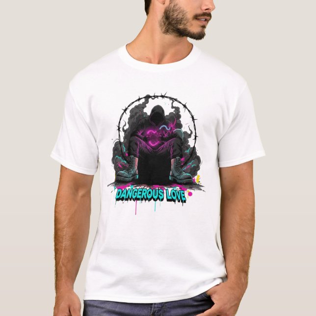 Camiseta Urbana Granada de Coração de Arame Farpad (Frente)