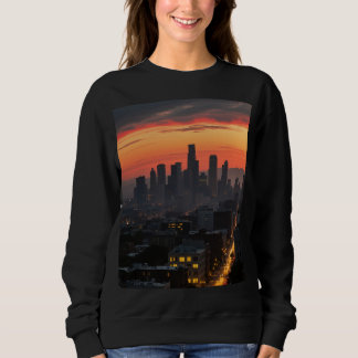 Camiseta Urbana Sunset Camiseta Básica Feminina
