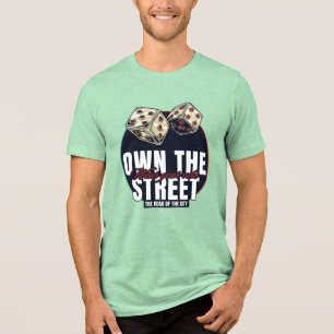 Camiseta Urbana Unisex Bold Street Vibe Dice Gambl