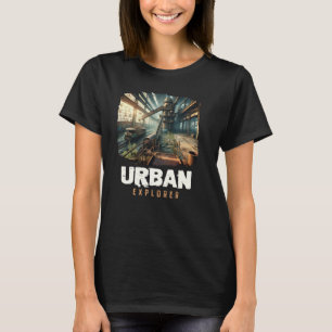 Camiseta Urbanista, URBEX de Edifício Antigo, Cidade Abando