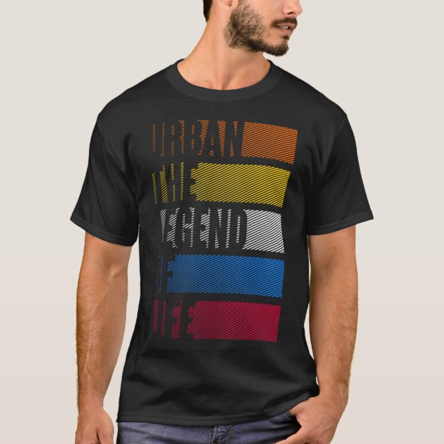 Camiseta Urbanizar a lenda da vida (Frente)