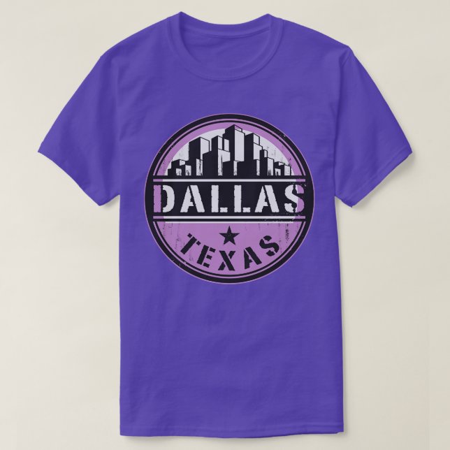 Camiseta Urbano de Dallas Texas (Frente do Design)