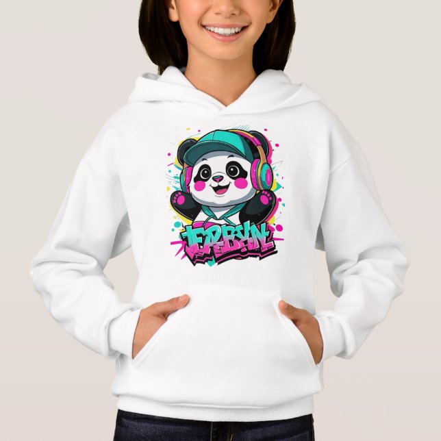 Camiseta Urbano ‏ Panda Vibes (Frente)