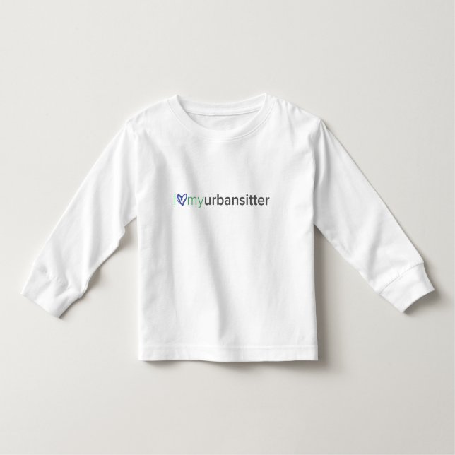 Camiseta UrbanSitter Toddler Long Sleeve T (Frente)