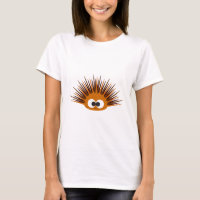 Urchin do Mar Espinoso Laranja-Corte