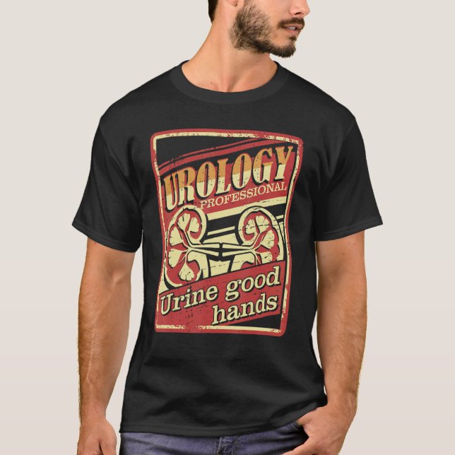 Camiseta Urina Renal Urologia De Boas Mãos (Frente)