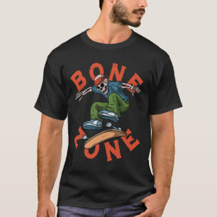 Camiseta Urn Fofa Esqueleto Zona Óssea Skate Grunge T