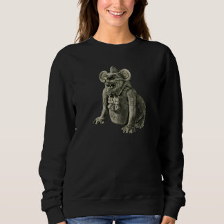 Camiseta Urna de cerâmica do cão de morcego zapoteca