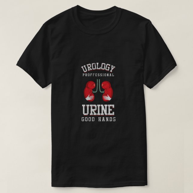 Camiseta Urologista Urine Boas Mãos Urologia Faz Urologia (Frente do Design)