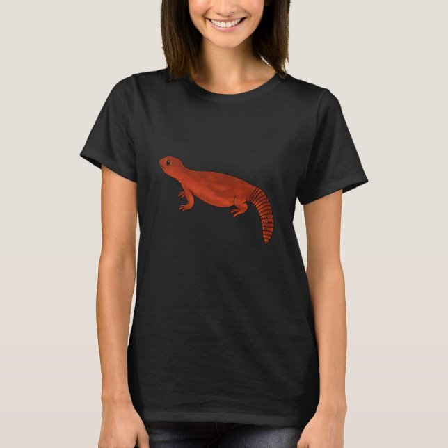 Camiseta Uromastyx Pun lagarto de dragão (Frente)