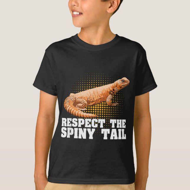 Camiseta Uromastyx Respeita O Espinoso Pet Dabb Li (Frente)