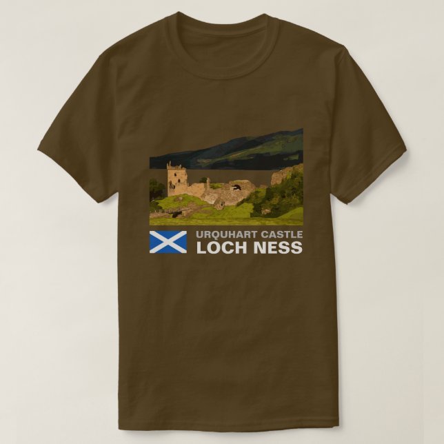 CAMISETA URQUHART CASTLE (Frente do Design)
