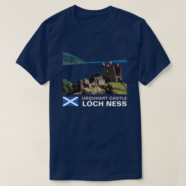 CAMISETA URQUHART CASTLE (Frente do Design)