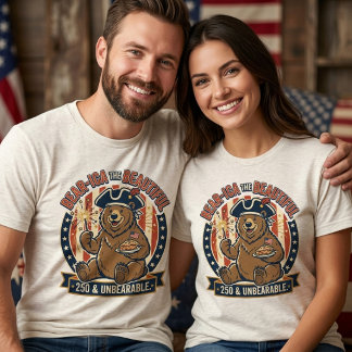 Camiseta Ursa 250º aniversário Bear-ica a Bela 