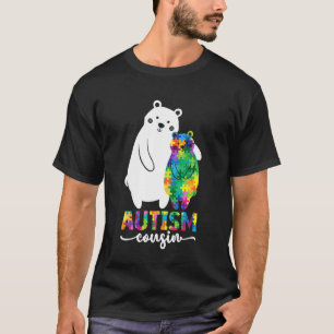 Camiseta Ursa Prima Autista Orgulhosa Conscientização do Au