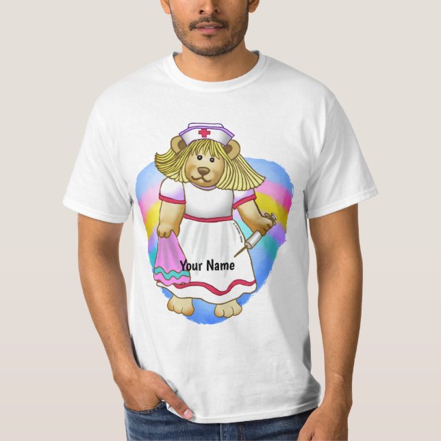 Camiseta Ursinho Betsy  Enfermeira (Frente)