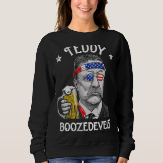 Camiseta Ursinho Boozedevelt Theodore Roosevelt 4 De Julho