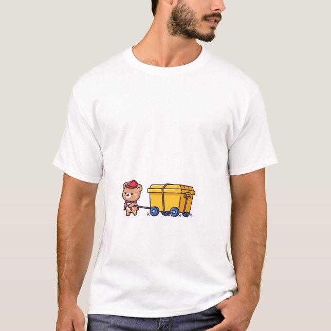 Camiseta Ursinho, Grande Carga (Frente)