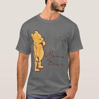 Camiseta Ursinho Pooh Mamãe Urso com Abelhas presente amigo