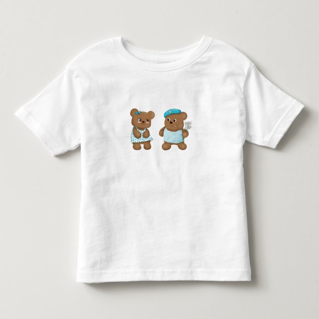 Camiseta Ursinhos Bebês Bonitos (Frente)