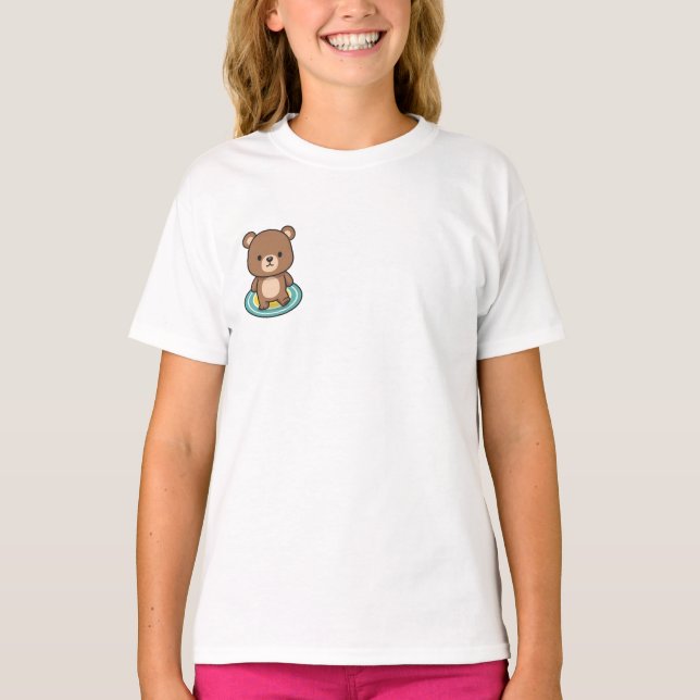 Camiseta Ursinhos de Anel Flutuante (Frente)