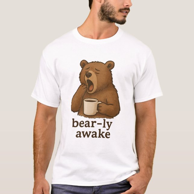 Camiseta Urso acordado (Frente)