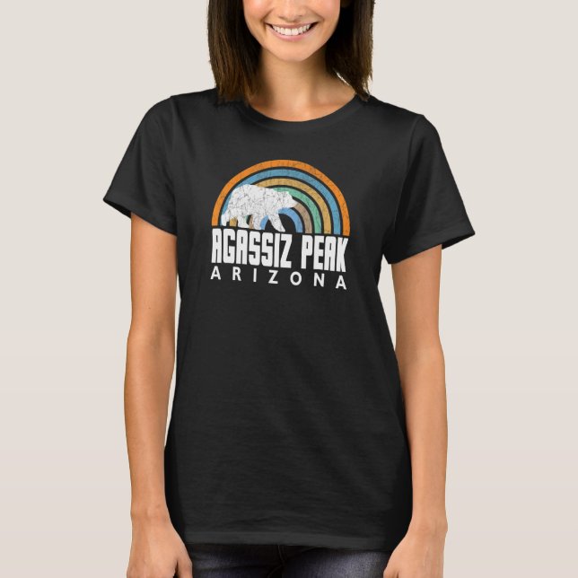 Camiseta Urso Agassiz - Arizona Pico -  Retroativa - Urso A (Frente)
