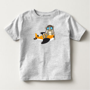 Camiseta Urso Aviador, Urso Piloto, Urso Justo, Avião