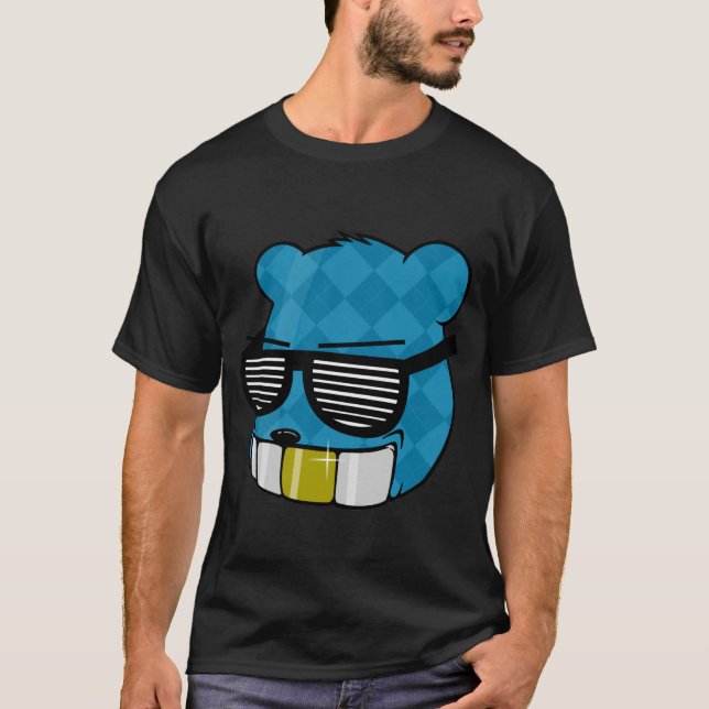Camiseta URSO azul (Frente)