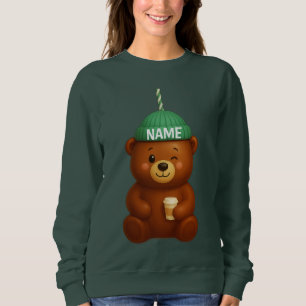 Camiseta Urso Barista Nome Personalizado   Urso Barista Per