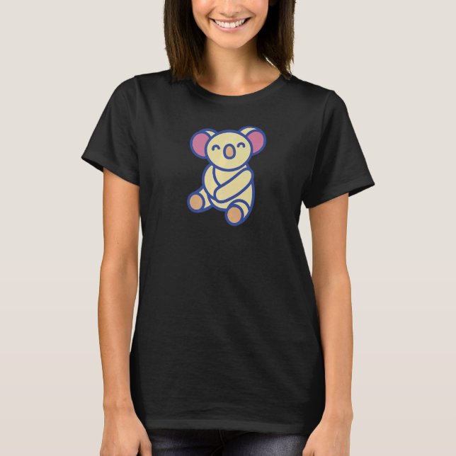 Camiseta Urso Bebê Funky Koala (Frente)