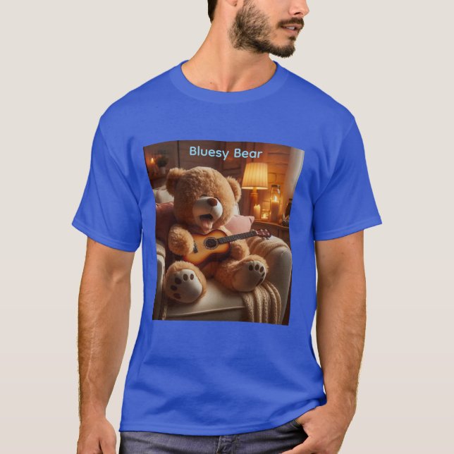 Camiseta Urso Bluesy  (Frente)
