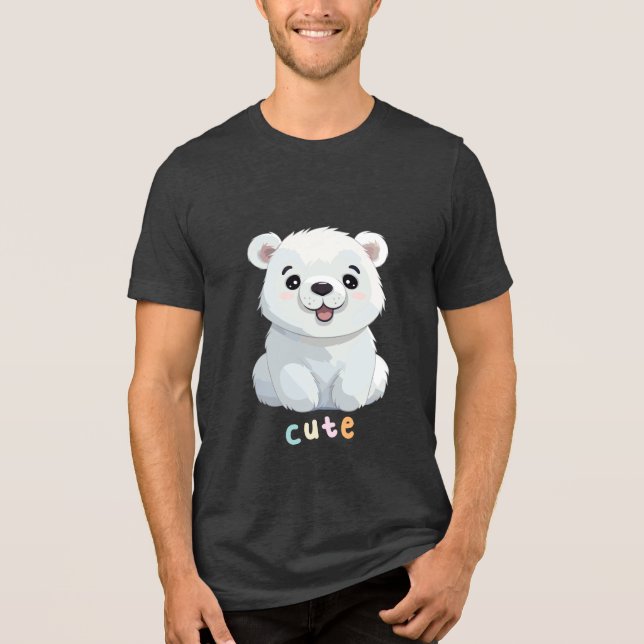 Camiseta Urso bonitinho (Frente)