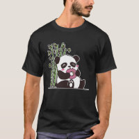 Urso bonitinho e peludo do Panda come uma pinta bo