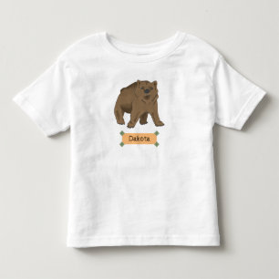 Camiseta Urso bonito Cub de Brown da floresta