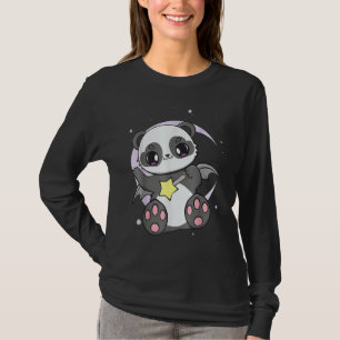 Camiseta Urso Bonito Panda Com Brinquedo De Bebê