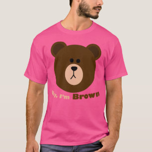 Camiseta Urso Castanho