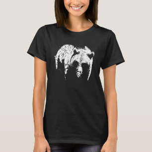 Camiseta Urso Castanho Urso Grizzly Predador Urso Grizzly S