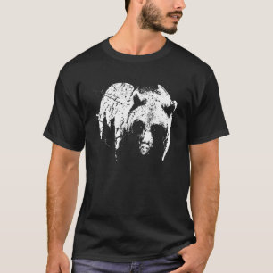 Camiseta Urso Castanho Urso Grizzly Predador Urso Grizzly S