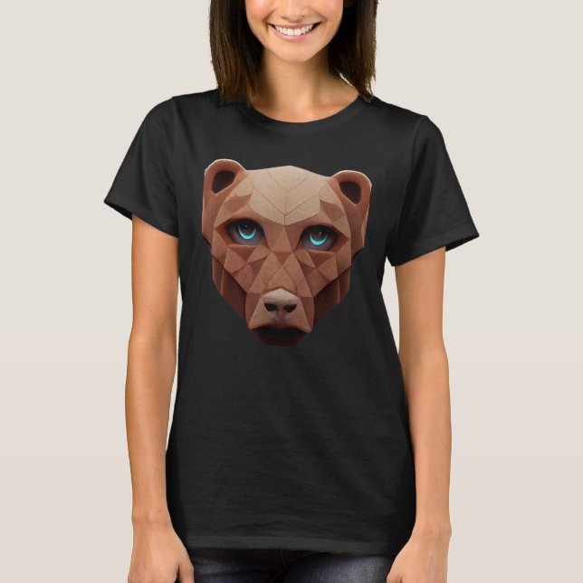 Camiseta Urso Cinto Poligão Baixo Urso Polar 1 (Frente)