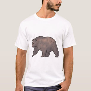 Camiseta Urso cinzento Magia