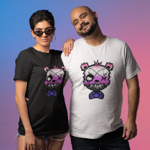 Urso Colorido da Bandeira do Orgulho Gênero-fluido