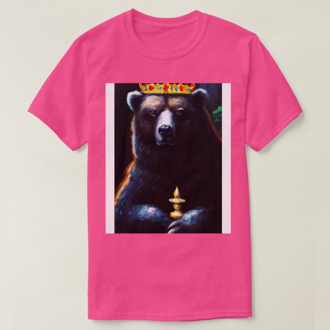 Camiseta Urso com Coroa 2 (Frente do Design)