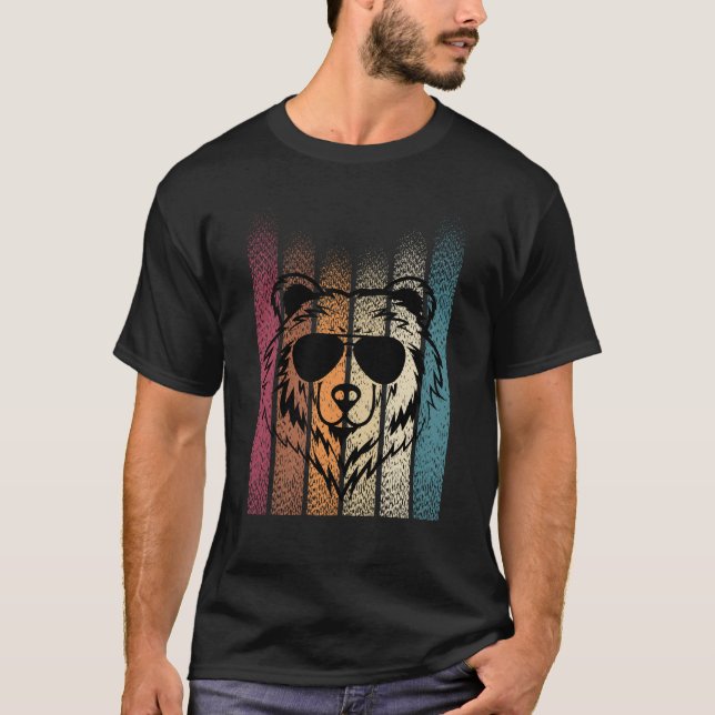 Camiseta Urso com óculos de sol (Frente)