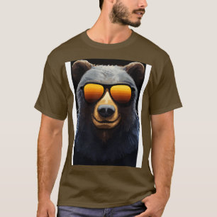 Camiseta Urso com óculos de sol 1