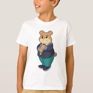 Camiseta Urso como Almoço com Ensino