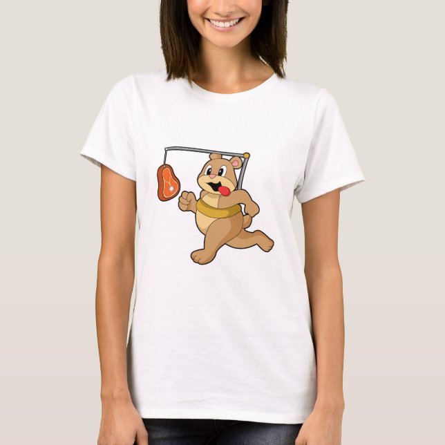 Camiseta Urso como Runner (Frente)